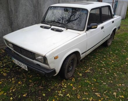 Белый ВАЗ 2105, объемом двигателя 1.2 л и пробегом 98 тыс. км за 622 $, фото 1 на Automoto.ua