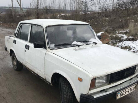 Белый ВАЗ 2105, объемом двигателя 1.3 л и пробегом 73 тыс. км за 550 $, фото 1 на Automoto.ua