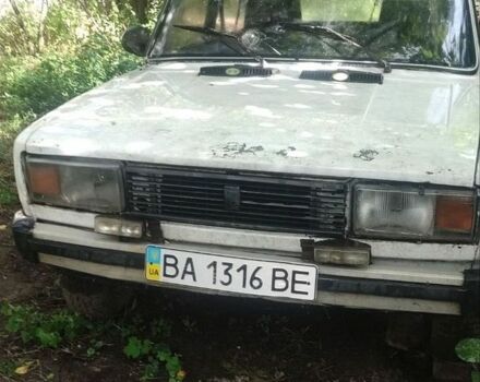 Белый ВАЗ 2105, объемом двигателя 1.5 л и пробегом 240 тыс. км за 650 $, фото 1 на Automoto.ua