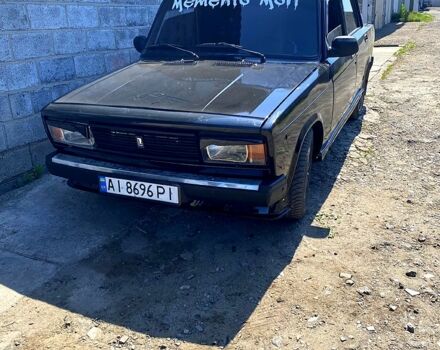 Черный ВАЗ 2105, объемом двигателя 1.6 л и пробегом 255 тыс. км за 1500 $, фото 3 на Automoto.ua