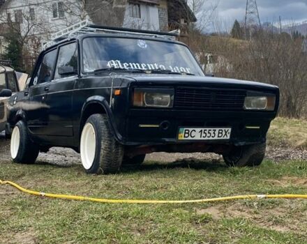 Черный ВАЗ 2105, объемом двигателя 1.5 л и пробегом 664 тыс. км за 999 $, фото 8 на Automoto.ua