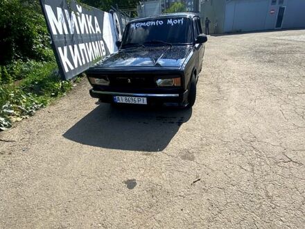 ВАЗ 2105 1990 в Краматорске на Automoto.ua Черный ВАЗ 2105, объемом двигателя 1.6 л и пробегом 255 тыс. км за 1500 $, фото 1 на Automoto.ua