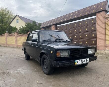 Черный ВАЗ 2105, объемом двигателя 1.2 л и пробегом 358 тыс. км за 411 $, фото 1 на Automoto.ua