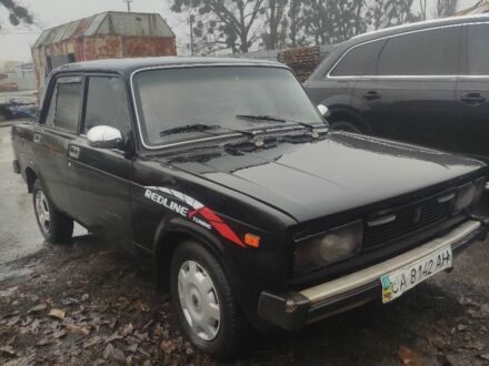 Черный ВАЗ 2105, объемом двигателя 1.3 л и пробегом 120 тыс. км за 429 $, фото 1 на Automoto.ua