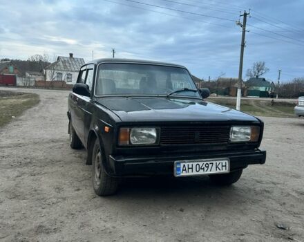 Черный ВАЗ 2105, объемом двигателя 1.5 л и пробегом 100 тыс. км за 650 $, фото 1 на Automoto.ua
