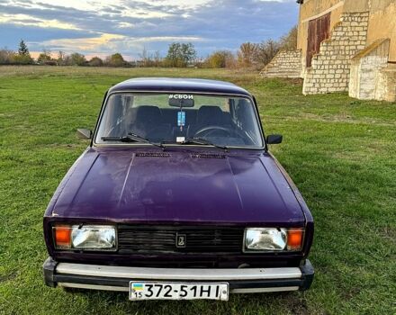 Фиолетовый ВАЗ 2105, объемом двигателя 1.7 л и пробегом 160 тыс. км за 1000 $, фото 1 на Automoto.ua