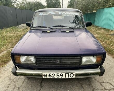 Фиолетовый ВАЗ 2105, объемом двигателя 1.5 л и пробегом 169 тыс. км за 699 $, фото 4 на Automoto.ua
