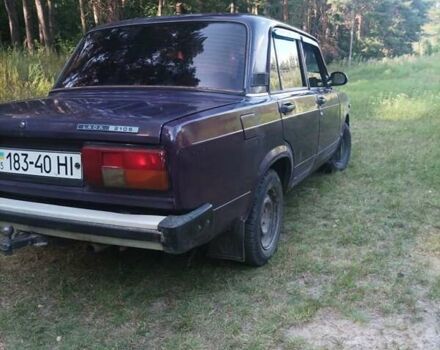 Фиолетовый ВАЗ 2105, объемом двигателя 1.5 л и пробегом 47 тыс. км за 650 $, фото 7 на Automoto.ua