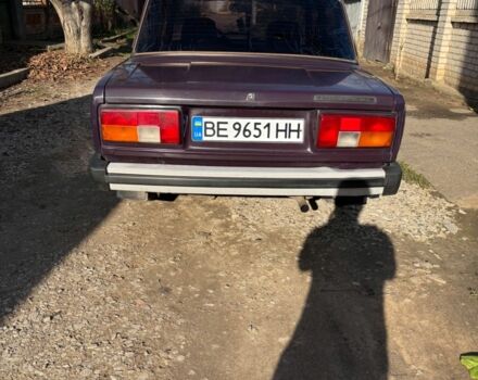 Фиолетовый ВАЗ 2105, объемом двигателя 1.5 л и пробегом 1 тыс. км за 1000 $, фото 5 на Automoto.ua