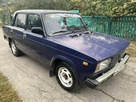 Фиолетовый ВАЗ 2105, объемом двигателя 1.5 л и пробегом 169 тыс. км за 450 $, фото 1 на Automoto.ua