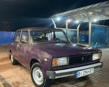 Фиолетовый ВАЗ 2105, объемом двигателя 1.5 л и пробегом 165 тыс. км за 600 $, фото 1 на Automoto.ua