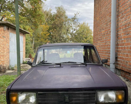 Фиолетовый ВАЗ 2105, объемом двигателя 1.5 л и пробегом 81 тыс. км за 550 $, фото 1 на Automoto.ua