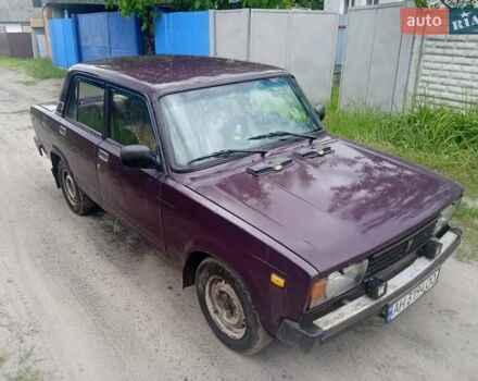 Фиолетовый ВАЗ 2105, объемом двигателя 1.45 л и пробегом 190 тыс. км за 839 $, фото 1 на Automoto.ua