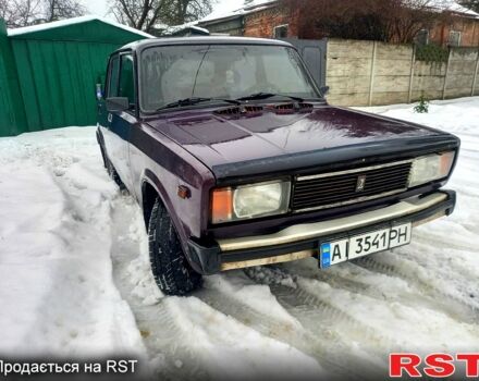 Фиолетовый ВАЗ 2105, объемом двигателя 1.5 л и пробегом 124 тыс. км за 580 $, фото 1 на Automoto.ua