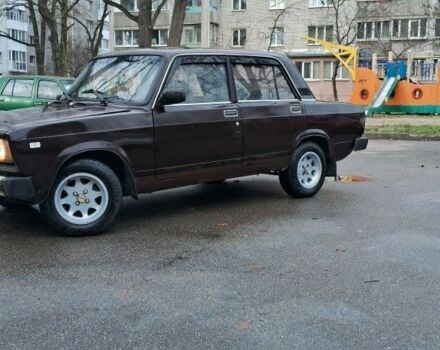 Коричневый ВАЗ 2105, объемом двигателя 1.5 л и пробегом 144 тыс. км за 750 $, фото 1 на Automoto.ua
