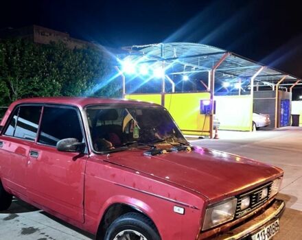 Красный ВАЗ 2105, объемом двигателя 1.5 л и пробегом 45 тыс. км за 595 $, фото 2 на Automoto.ua