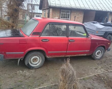 Красный ВАЗ 2105, объемом двигателя 1 л и пробегом 200 тыс. км за 400 $, фото 2 на Automoto.ua