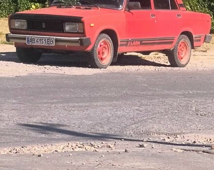 Красный ВАЗ 2105, объемом двигателя 1.2 л и пробегом 3 тыс. км за 900 $, фото 1 на Automoto.ua