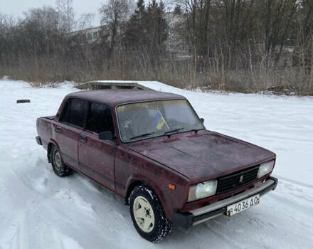 Красный ВАЗ 2105, объемом двигателя 1.5 л и пробегом 777 тыс. км за 844 $, фото 2 на Automoto.ua