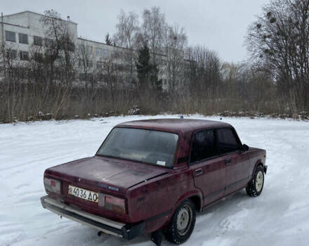 Красный ВАЗ 2105, объемом двигателя 1.5 л и пробегом 777 тыс. км за 837 $, фото 4 на Automoto.ua