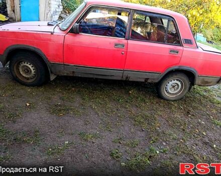 Красный ВАЗ 2105, объемом двигателя 1.3 л и пробегом 167 тыс. км за 500 $, фото 4 на Automoto.ua