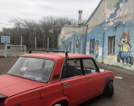 Красный ВАЗ 2105, объемом двигателя 1.7 л и пробегом 110 тыс. км за 900 $, фото 1 на Automoto.ua