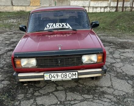 Красный ВАЗ 2105, объемом двигателя 1.5 л и пробегом 100 тыс. км за 816 $, фото 1 на Automoto.ua