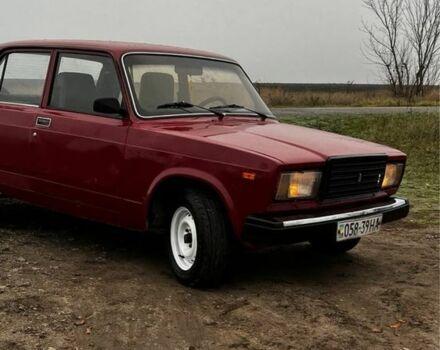 Красный ВАЗ 2105, объемом двигателя 1.3 л и пробегом 450 тыс. км за 643 $, фото 1 на Automoto.ua