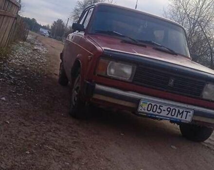 Красный ВАЗ 2105, объемом двигателя 0 л и пробегом 68 тыс. км за 1050 $, фото 1 на Automoto.ua