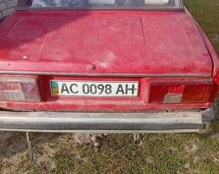 Красный ВАЗ 2105, объемом двигателя 1.3 л и пробегом 304 тыс. км за 250 $, фото 1 на Automoto.ua