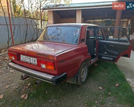 Красный ВАЗ 2105, объемом двигателя 1.3 л и пробегом 22 тыс. км за 1050 $, фото 4 на Automoto.ua