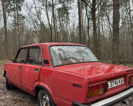 Красный ВАЗ 2105, объемом двигателя 1.3 л и пробегом 200 тыс. км за 391 $, фото 1 на Automoto.ua