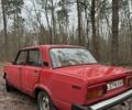 Красный ВАЗ 2105, объемом двигателя 1.3 л и пробегом 200 тыс. км за 391 $, фото 1 на Automoto.ua