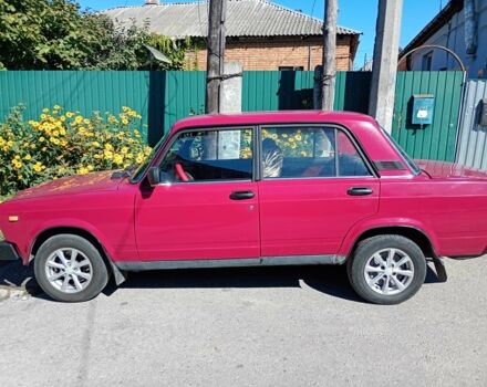 Красный ВАЗ 2105, объемом двигателя 1.3 л и пробегом 63 тыс. км за 1200 $, фото 1 на Automoto.ua