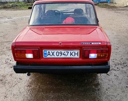 Красный ВАЗ 2105, объемом двигателя 1.5 л и пробегом 50 тыс. км за 1500 $, фото 3 на Automoto.ua