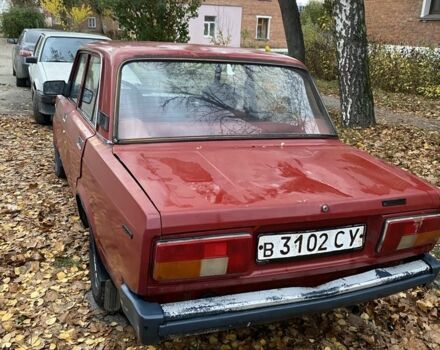 Красный ВАЗ 2105, объемом двигателя 1.2 л и пробегом 63 тыс. км за 287 $, фото 2 на Automoto.ua