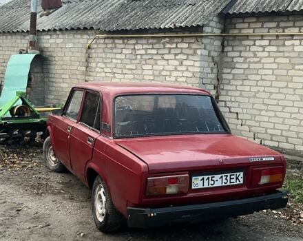 Червоний ВАЗ 2105, об'ємом двигуна 1.3 л та пробігом 100 тис. км за 720 $, фото 1 на Automoto.ua