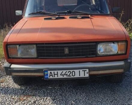 Красный ВАЗ 2105, объемом двигателя 1.2 л и пробегом 47 тыс. км за 834 $, фото 1 на Automoto.ua