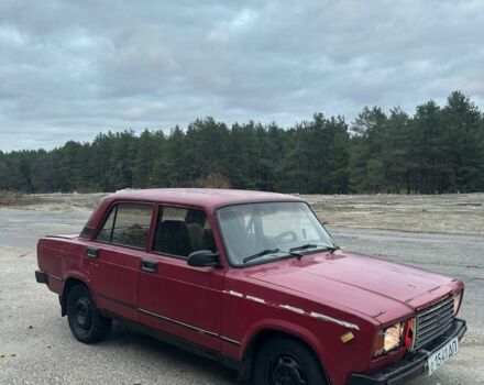Красный ВАЗ 2105, объемом двигателя 1.3 л и пробегом 333 тыс. км за 298 $, фото 1 на Automoto.ua