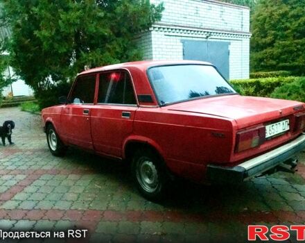 ВАЗ 2105 1982 в Новомосковске на Automoto.ua Красный ВАЗ 2105, объемом двигателя 1.3 л и пробегом 0 тыс. км за 750 $, фото 4 на Automoto.ua