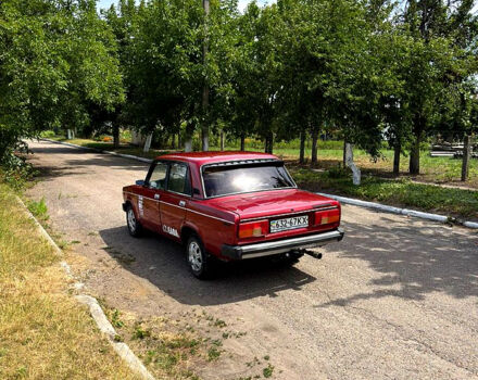 Красный ВАЗ 2105, объемом двигателя 1.3 л и пробегом 120 тыс. км за 590 $, фото 4 на Automoto.ua