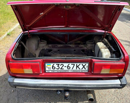 Красный ВАЗ 2105, объемом двигателя 1.3 л и пробегом 120 тыс. км за 590 $, фото 9 на Automoto.ua