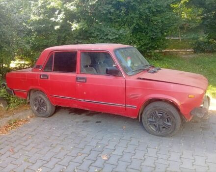 Красный ВАЗ 2105, объемом двигателя 1.5 л и пробегом 170 тыс. км за 214 $, фото 2 на Automoto.ua