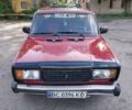 Красный ВАЗ 2105, объемом двигателя 1.3 л и пробегом 76 тыс. км за 700 $, фото 1 на Automoto.ua