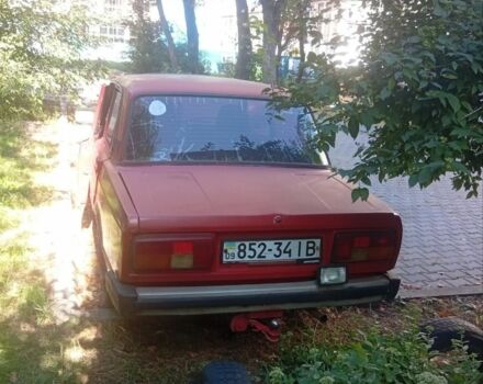 Красный ВАЗ 2105, объемом двигателя 1.5 л и пробегом 170 тыс. км за 214 $, фото 1 на Automoto.ua