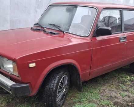 Красный ВАЗ 2105, объемом двигателя 1.2 л и пробегом 400 тыс. км за 715 $, фото 5 на Automoto.ua