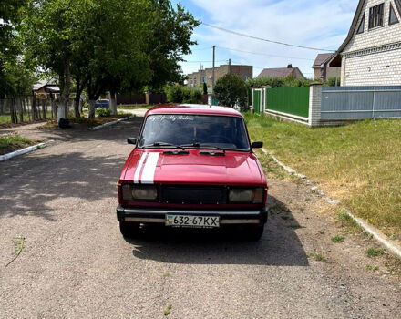 Красный ВАЗ 2105, объемом двигателя 1.3 л и пробегом 120 тыс. км за 590 $, фото 2 на Automoto.ua
