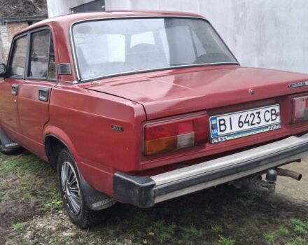 Красный ВАЗ 2105, объемом двигателя 1.2 л и пробегом 400 тыс. км за 715 $, фото 7 на Automoto.ua