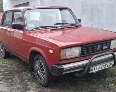 Красный ВАЗ 2105, объемом двигателя 1.2 л и пробегом 400 тыс. км за 715 $, фото 1 на Automoto.ua