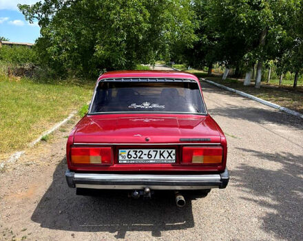Красный ВАЗ 2105, объемом двигателя 1.3 л и пробегом 120 тыс. км за 590 $, фото 5 на Automoto.ua